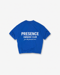 PRESENCE Owners' Club Tee — Cobalt / Cobalt Present