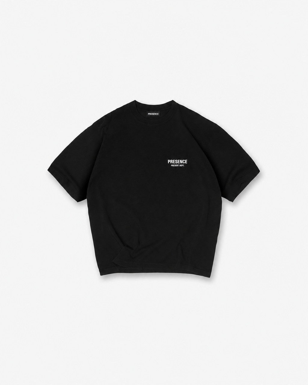 PRESENCE Owners' Club Tee — Black / Midnight Club