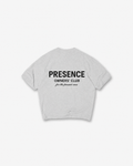 PRESENCE Owners' Club Tee — Grey / Grey Matter