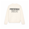 PRESENCE Knit Crew - Cream