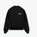 PRESENCE Oversized Crew Sweat - Black